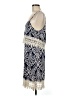 Yahada 100% Polyester Paisley Blue Casual Dress Size M - photo 5