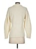 A.L.C. Solid Ivory Turtleneck Sweater Size S - photo 2