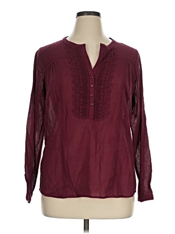 Eddie Bauer Long Sleeve Blouse (view 1)