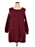 Evans Burgundy 3/4 Sleeve T-Shirt Size 18 - photo 1