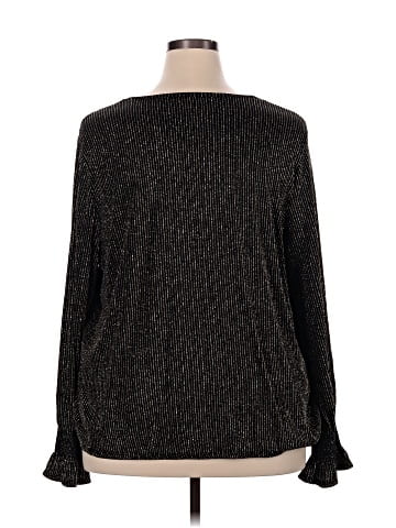 Carmen Carmen Marc Valvo Long Sleeve Top (view 2)