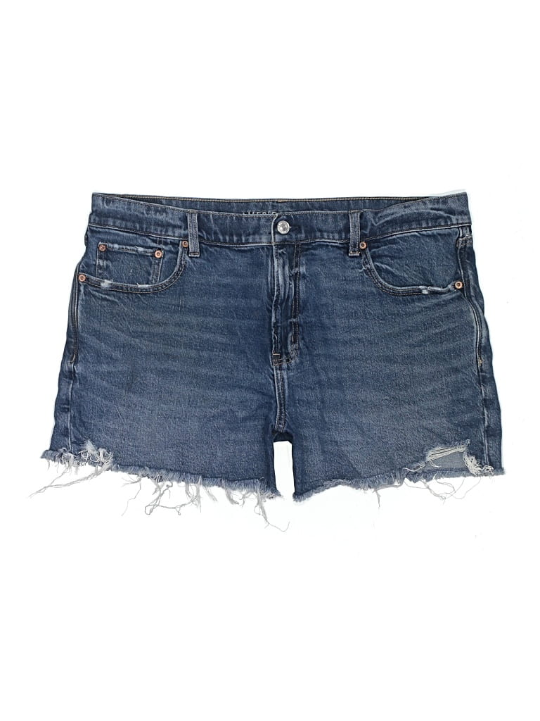 Pre-owned American Eagle Outfitters Denim Shorts In Blue