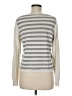 Liz Claiborne Stripes Silver Pullover Sweater Size M - photo 2