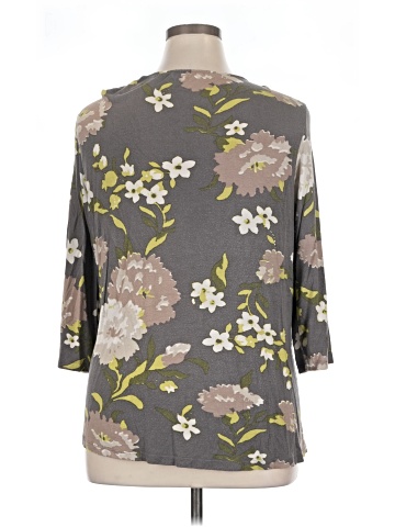 SONOMA life + style 3/4 Sleeve Blouse (view 2)