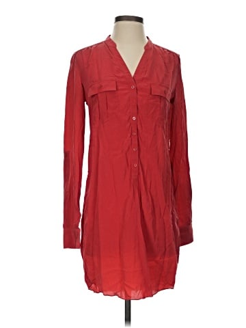 Haute Hippie Long Sleeve Silk Top (view 1)
