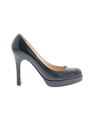 Christian Louboutin Leather Bruges 100mm Platform Pumps (view 1)