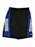 Adidas 100% Polyester Color Block Black Athletic Shorts Size 10 - 12 - photo 2