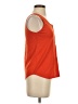 Erika Orange Sleeveless Blouse Size S - photo 4