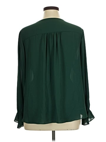 T Tahari Long Sleeve Blouse (view 2)