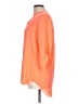 Decree 100% Polyester Orange 3/4 Sleeve Blouse Size L - photo 5