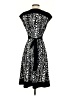 DressBarn Graphic Black Cocktail Dress Size 4 - photo 2