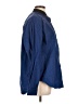 Assorted Brands 100% Cotton Polka Dots Blue Long Sleeve Button-Down Shirt Size L - photo 4