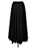 Talbots 100% Polyester Stars Black Formal Skirt Size 6 - photo 2