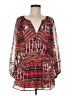 Calvin Klein 100% Polyester Red 3/4 Sleeve Blouse Size M (estimated) - photo 1