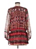 Calvin Klein 100% Polyester Red 3/4 Sleeve Blouse Size M (estimated) - photo 2