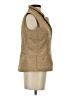 Talbots 100% Polyester Tan Vest Size XS - photo 4