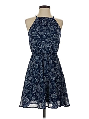 Blue Rain Casual Dress (view 1)