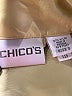 Chico's Metallic Yellow Raincoat Size Sm (0) - photo 6