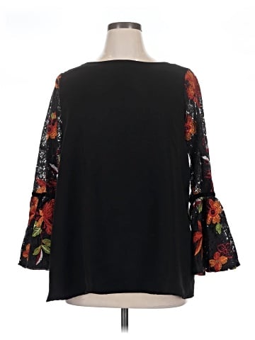 Jessica London 3/4 Sleeve Blouse (view 1)