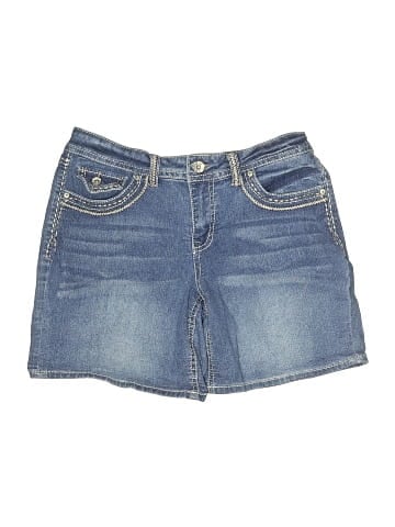 Natural Reflections Denim Shorts (view 1)