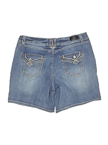 Natural Reflections Denim Shorts (view 2)