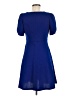 DKNY Solid Blue Casual Dress Size 8 (petite) - photo 2
