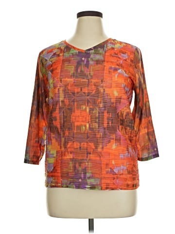 Erin London 3/4 Sleeve T-Shirt (view 1)