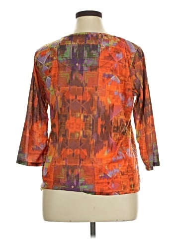 Erin London 3/4 Sleeve T-Shirt (view 2)