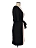 London Times Color Block Black Cocktail Dress Size 8 - photo 4