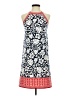 Max Studio Print Blue Casual Dress Size S - photo 1