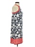Max Studio Print Blue Casual Dress Size S - photo 4