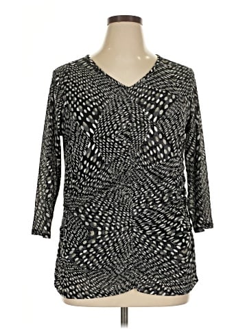 Coldwater Creek 3/4 Sleeve Blouse (view 1)