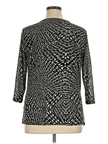 Coldwater Creek 3/4 Sleeve Blouse (view 2)