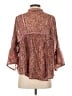 Assorted Brands Brown 3/4 Sleeve Blouse Size S - photo 2
