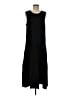 Dylan 100% Cotton Solid Black Casual Dress Size M - photo 1