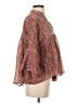 Assorted Brands Brown 3/4 Sleeve Blouse Size S - photo 4