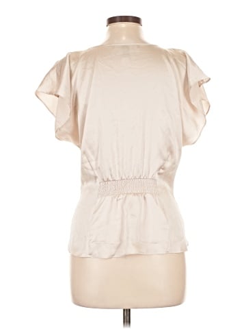 White House Black Market Short Sleeve Blouse (view 2)