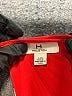 H By Halston 100% Polyester Red Sleeveless Blouse Size L - photo 7