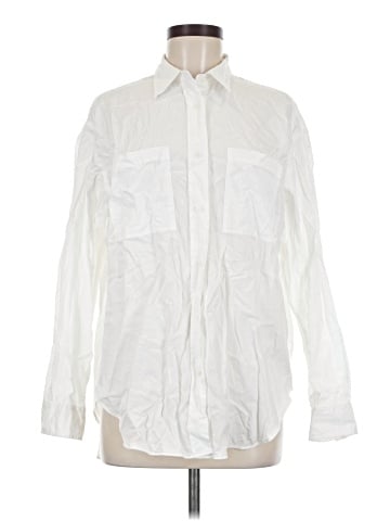 Uniqlo Long Sleeve Button-Down Shirt (view 1)