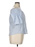 cavalini Blue Short Sleeve Blouse Size XL - photo 4