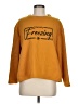 Jennifer Lauren 100% Polyester Orange Sweatshirt Size M - photo 1