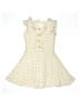 Rare Editions 100% Polyester Tweed Ivory Dress Size 10 - photo 1
