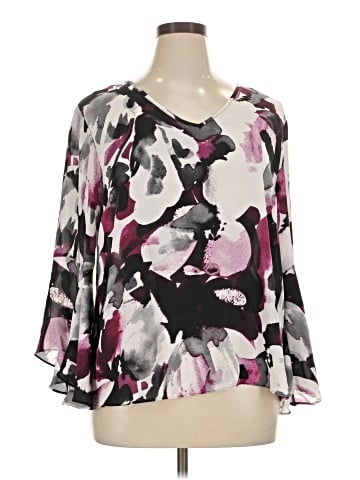 Counterparts 3/4 Sleeve Blouse (view 1)