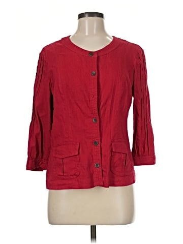 Lena Gabrielle 3/4 Sleeve Button-Down Shirt (view 1)