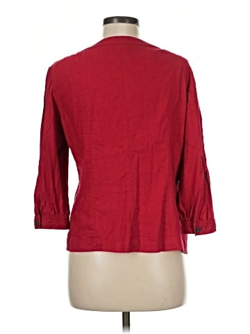 Lena Gabrielle 3/4 Sleeve Button-Down Shirt (view 2)
