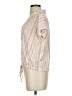 Fred David Tan Short Sleeve Henley Size S - photo 5