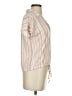 Fred David Tan Short Sleeve Henley Size S - photo 4