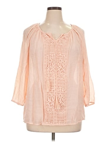 New Directions 3/4 Sleeve Blouse (view 1)