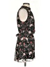 DR2 100% Recycled Polyester Floral Black Cocktail Dress Size S - photo 4