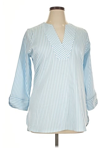 Foxcroft 3/4 Sleeve Blouse (view 1)
